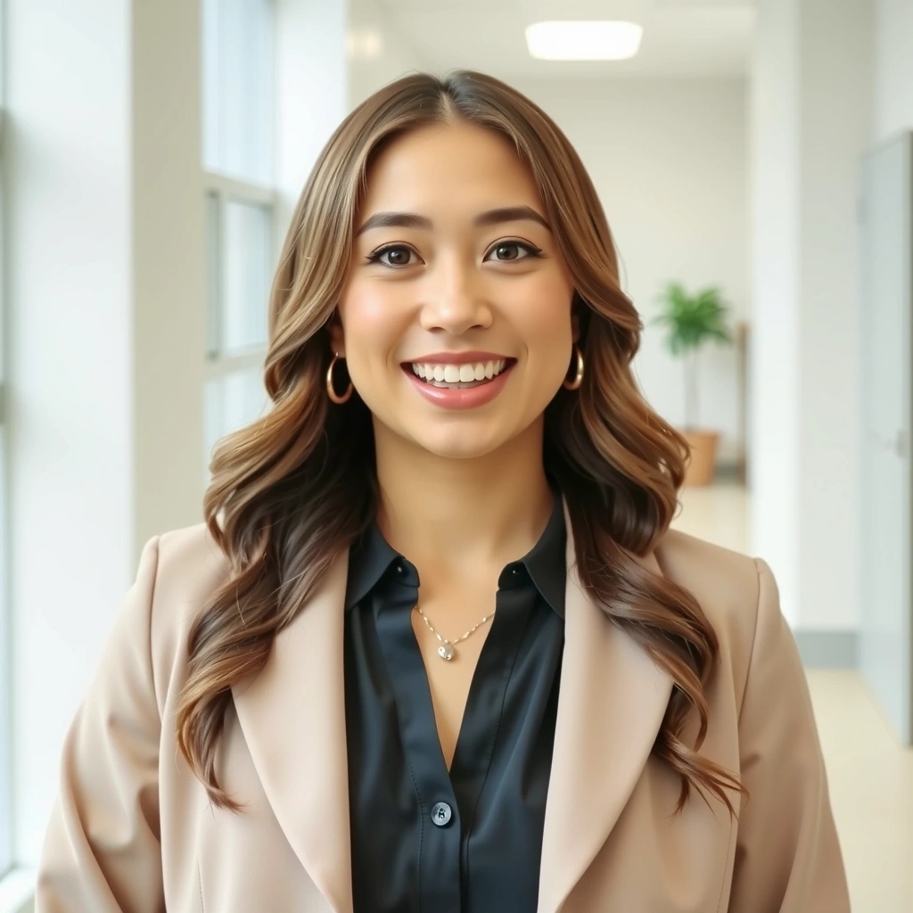 Portretul unui nutriționist, zâmbitor și profesionist